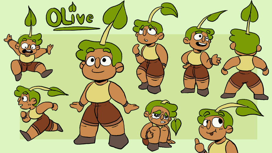 Olive Model Sheet