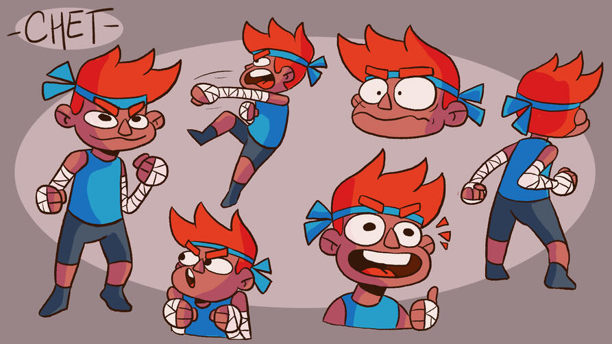 Chet Model Sheet