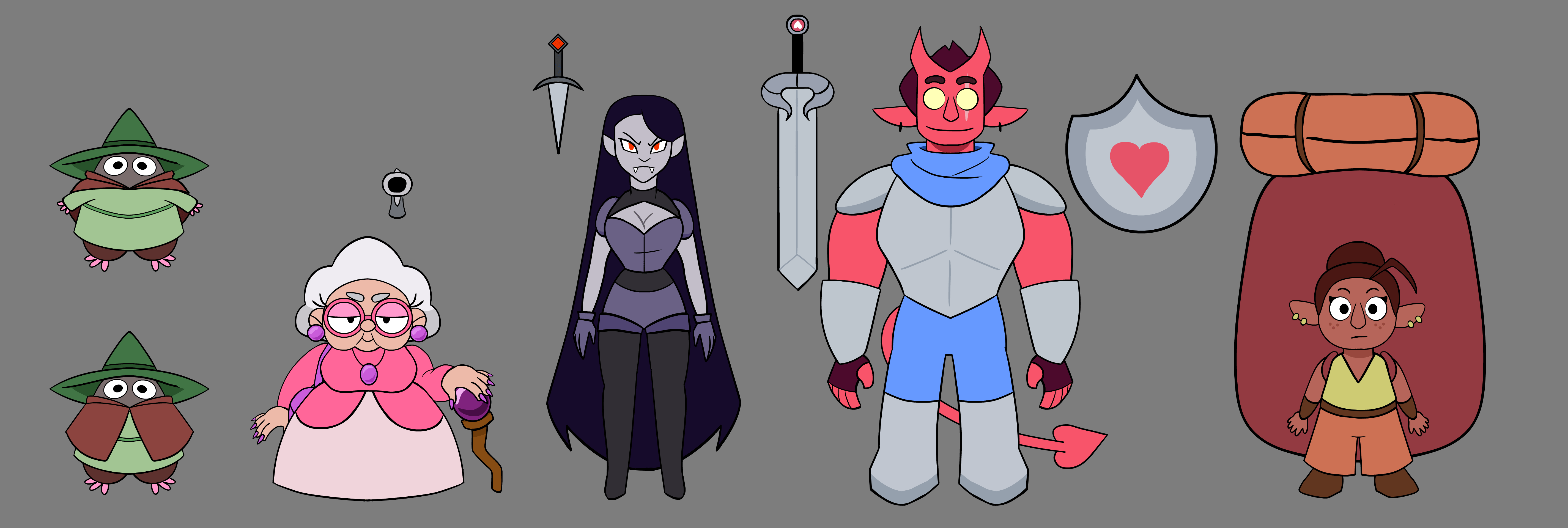 Character Rig Turnarounds