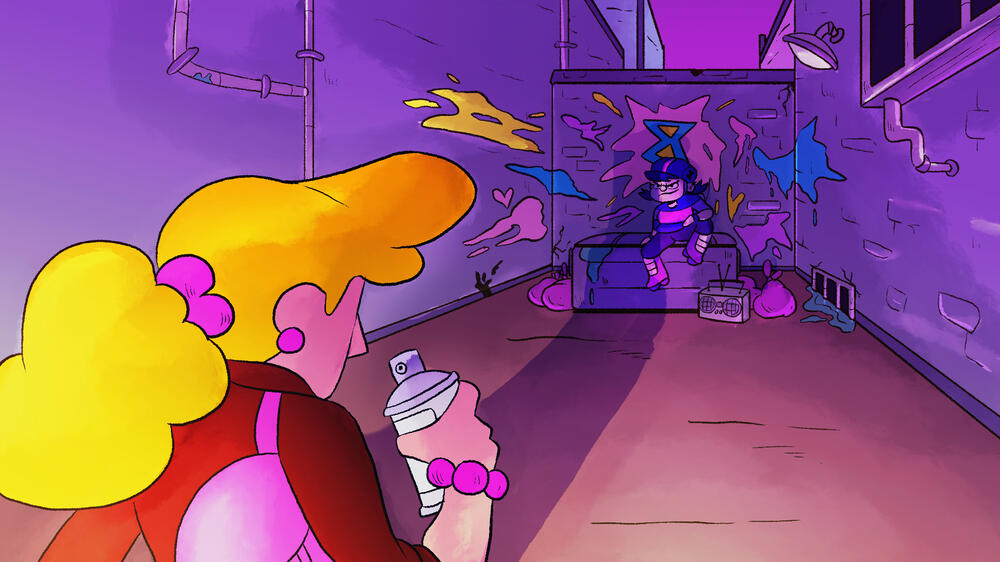 &quot;Arachne and Athena&quot; BG - Evening