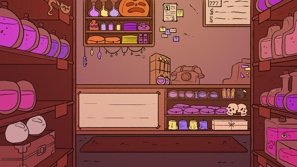 &quot;Witch in the Big City&quot; BG