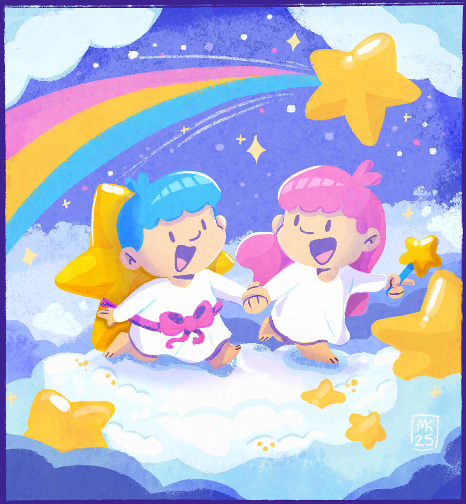 Little Twin Stars (Fanart)